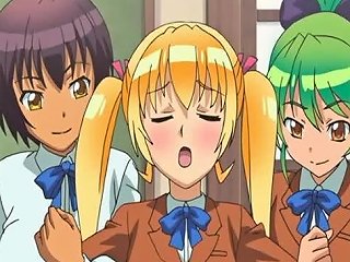 PORNOXO @ Swimsuit Anime Shemale With Long And Big Cock Group Fucked